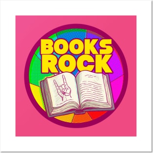 BOOKS ROCK Posters and Art